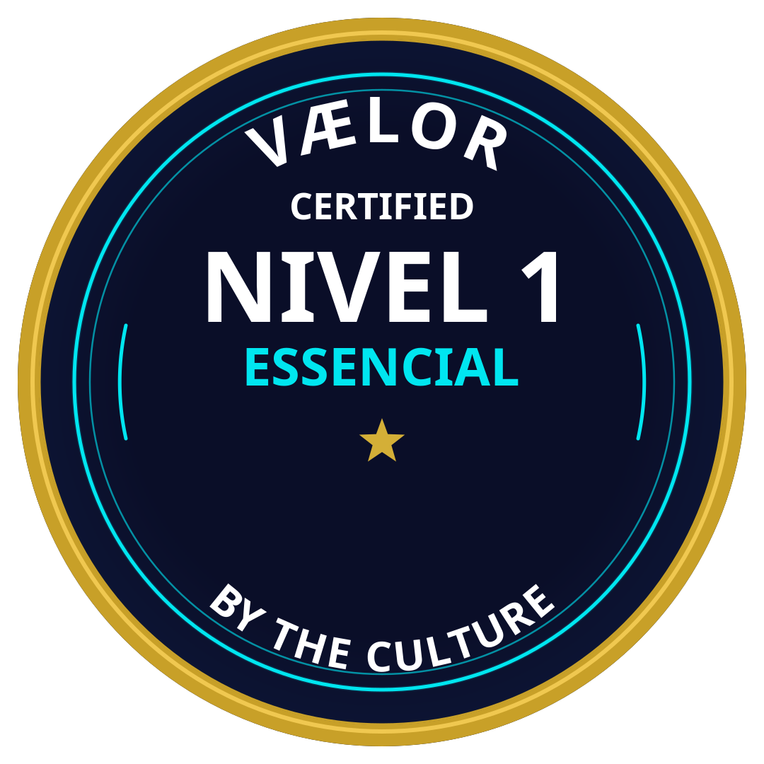 Selo VÆLOR Nível 1 Essencial