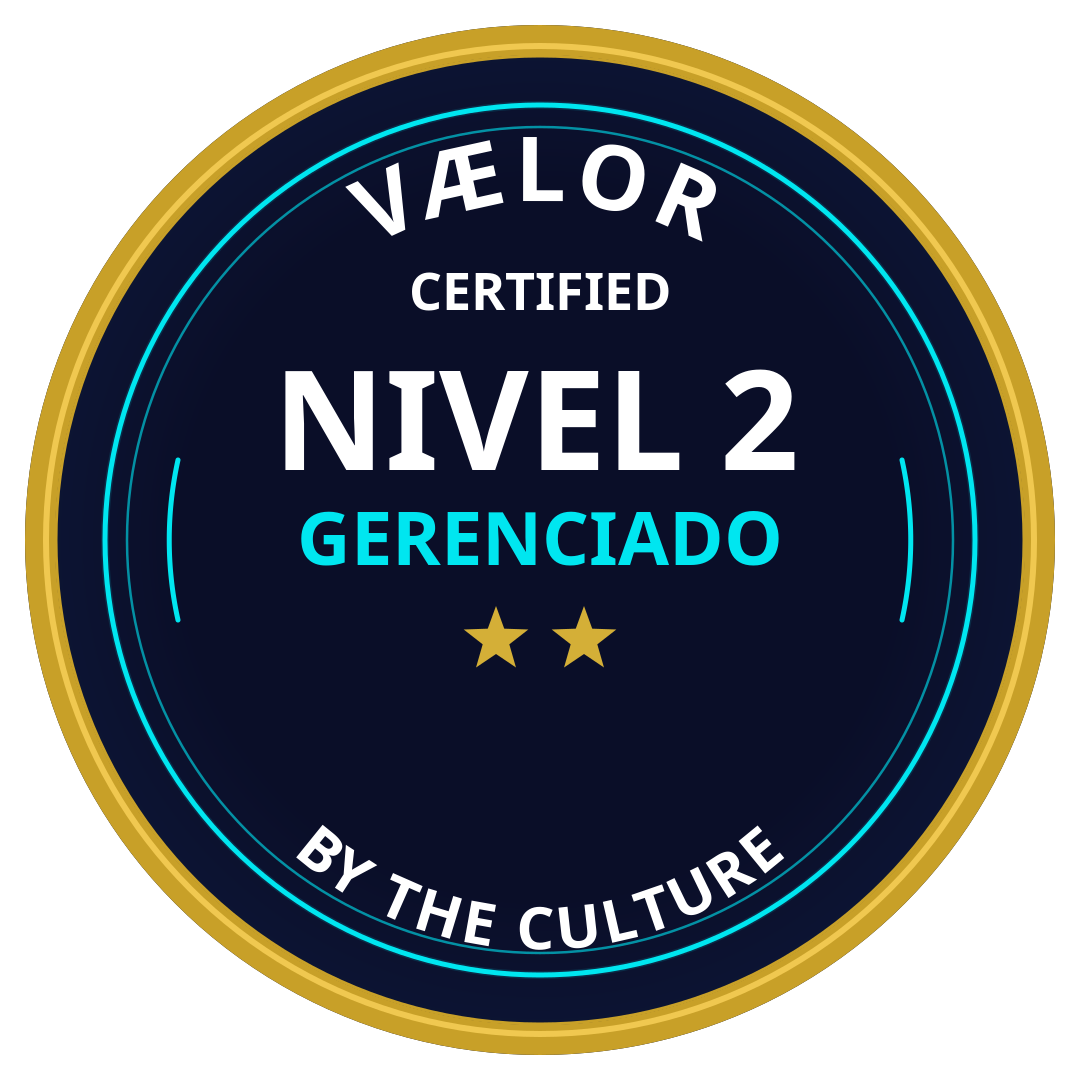 Selo VÆLOR Nível 2 Gerenciado