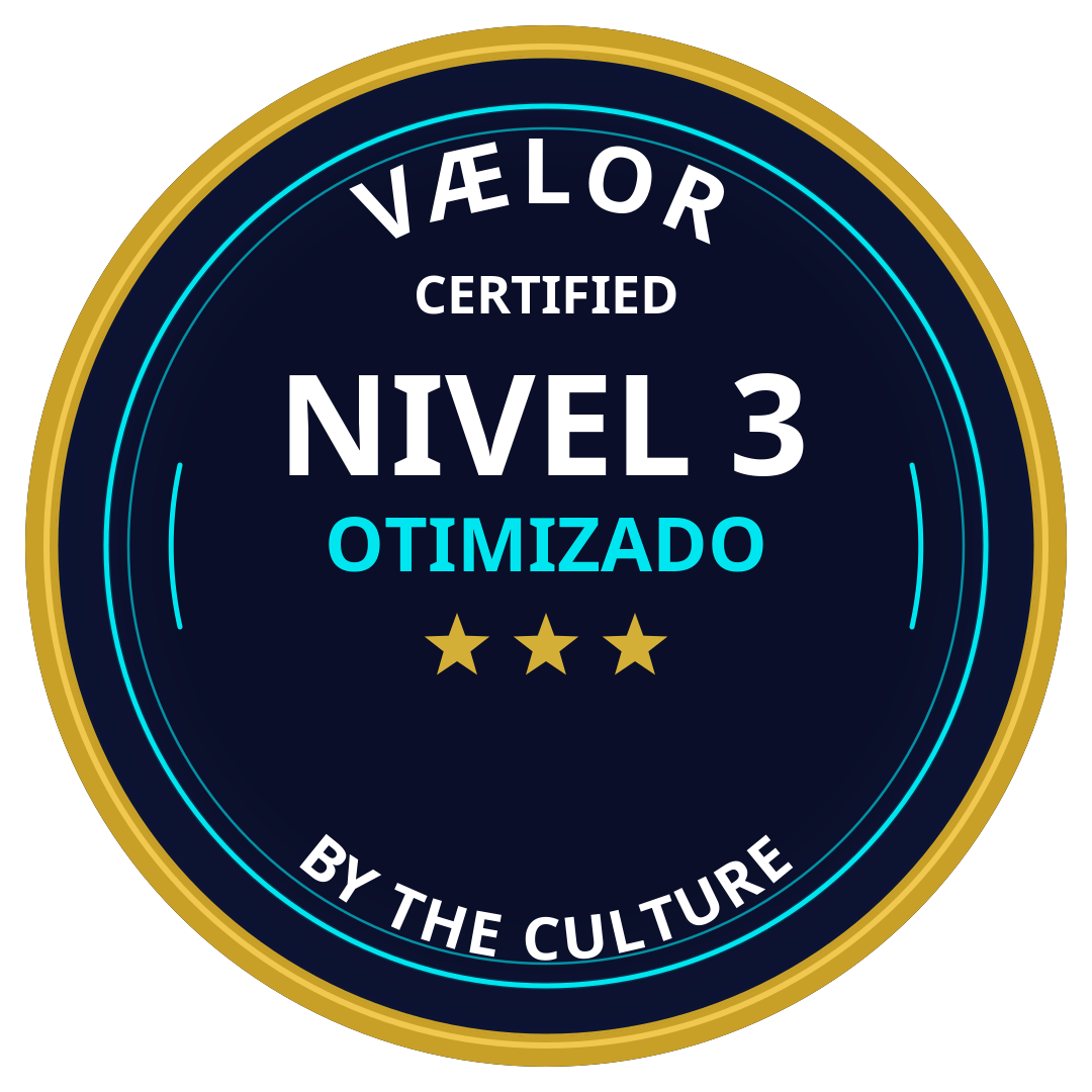Selo VÆLOR Nível 3 Otimizado